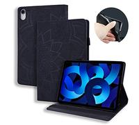 Jenyoog Case for iPad 10th Generation 2022, iPad 10.9 inch Case, Shockproof PU Leather Book Cover with Card Holder & Pencil Holder for iPad 10.9 Inch 2022 Release (Black)
