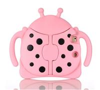 Jenyoog Case for iPad 6th/5th Gen, iPad Air/Air 2 & iPad Pro 9.7 inch,EVA Foam Cute Beetle Impact-Protective Cover with Lovely Foldable Wing Kickstand (Pink)