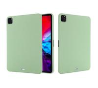 Jenyoog Case for iPad Pro 11 Inch 2022/2021/2020/2018 (4/3/2/1 Generation),Skin-Friendly Soft Feel Liquid Silicone Utral-Slim Shockproof Cover,Stain-Resistant & Non-Slip (Mint)