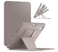 Jenyoog Case for iPad Pro 11 Inch 4th/3rd/2nd/1st Generation 2022/2021/2020/2018,Highly Protective Strong Magnetic Attach Cover with Card Holder & Multi Stand Angles & Auto Wake/Sleep (Rose Gold)