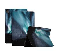 Jenyoog Case for iPad Pro 11 Inch (M4) 2024 (5th Gen) Released,Protective Leather Case with Auto Sleep Wake/Adjustable Viewing Stand Angle Folio Fold Cute Cover (Aurora)