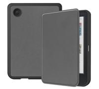 Jenyoog Case for Kobo Clara Colour 6.0 inch 2024 Released,Auto Sleep/Wake, Soft TPU Matte Back Cover, Slim Lightweight Shell Protective Smart Cover for Kobo Clara BW 6” Case (Grey)