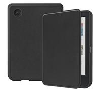 Jenyoog Case for Kobo Clara Colour 6.0 inch 2024 Released,Auto Sleep/Wake, Soft TPU Matte Back Cover, Slim Lightweight Shell Protective Smart Cover for Kobo Clara BW 6” Case (Black)