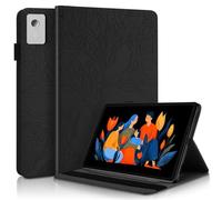 Jenyoog Case for Lenovo Idea Tab Plus 12.1 inch Tablet 2025,Vintage Foli Tree of Life TPU Cover with Pencil Slot,Shockproof Impact-Resistence Anti-Slip Slot (Black)