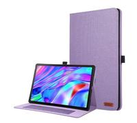 Jenyoog Case for Lenovo Idea Tab Plus Tablet 12.1 inch 2025,Slim PU Leather Stand Folding Folio Cover Stylus Holder Flip Wallet Shockproof (Purple)