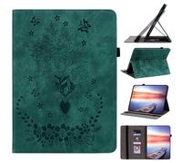 Jenyoog Case for Lenovo Idea Tab TB336FU TB336ZU 11.0 inch 2025/Tab K11 Gen 2 11.0 inch 2025,Shockproof PU Leather Cover with Pen Holder & Card Slots & Multi-Angle Stand. (Green)