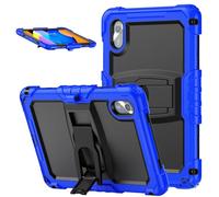 Jenyoog Case for Lenovo Idea Tab TB336FU TB336ZU 11.0 inch 2025/Tab K11 Gen 2 11.0 inch 2025 Shockproof with Pencil Holder & Shoulder Strap,3 in 1 Heavy Duty Military Grade Rugged (Dark Blue+Black)