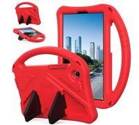 Jenyoog Case for Lenovo Tab K9/ Tab One 8.7 inch 2025 (TB305XU/ TB305FU) for Kids - Durable Lightweight EVA Shockproof Protective Handle Stand Cover (Red)