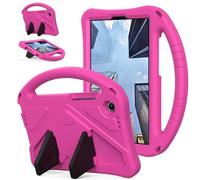 Jenyoog Case for Lenovo Tab K9/ Tab One 8.7 inch 2025 (TB305XU/ TB305FU) for Kids - Durable Lightweight EVA Shockproof Protective Handle Stand Cover (Hot Pink)