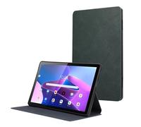 Jenyoog Case for Lenovo Tab M10 3rd Gen 10.1-inch 2022 TB-328FU/TB-328XU,Multi-Angle Stand Slim Solid Color Premium PU Leather TPU Cover with Adjustable Stand,Impact-Resistence (Green)