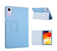 Jenyoog Case for Lenovo Tab M11 (TB-330FU/TB-330XU) 11 inch/Lenovo Xiaoxin Pad 2024,Premium PU Slim Multi-Angle Protective Stand Cover, Shockproof PU Leather Cover (Light Blue)
