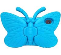Jenyoog Case for Lenovo Tab M8 3rd TB-8505 /TB-8705 /TB-8506 2021,Cute Butterfly Case with Stand for Kids Light Weight EVA Rugged Shockproof Heavy Duty Cover (Blue)