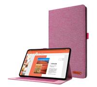Jenyoog Case for Lenovo Tab M8 3rd TB-8505 /TB-8705 /TB-8506 2021,Premium PU Leather Stand Folding Folio Cover Stylus Holder Flip Wallet Shockproof (Pink)