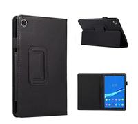 Jenyoog Case for Lenovo Tab M8 8.0" 4th 3rd Generation (TB300FU TB-8506F TB-8505F/X TB-8705F/N),Premium PU Slim Multi-Angle Protective Stand Cover, Shockproof PU Leather Cover (Black)