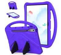 Jenyoog Case for Lenovo Tab P12 12.7-Inch (2023 Model, TB370FU / TB371FU) for Kids - Durable Lightweight EVA Heavy Duty Shockproof Protective Handle Stand Cover (Purple)