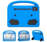 Jenyoog Case for Lenovo Tab P12 12.7 Inch 2023 (TB370FU/TB371FC),Kids Friendly Foldable Stand Rugged EVA Heavy Duty Protective Cover with Comfortable Handle (Blue)