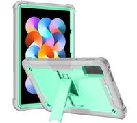 Jenyoog Case for Redmi Pad 10.61 Inch Tablet 2022 Release,Heavy Duty Hybrid Three Layer Protective Cover with Foldable Kickstand (Mint)