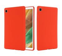 Jenyoog Case for Samsung Galaxy Tab A7 Lite 8.7 Inch 2021 Model (SM-T220/T225/T227),Skin-Friendly Soft Feel Liquid Silicone Utral-Slim Shockproof Cover,Stain-Resistant & Non-Slip (Red)