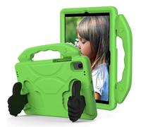Jenyoog Case for Samsung Galaxy Tab A8 10.5 Inch 2022/2021(SM-X200/X205/X207),Kids Shockproof EVA Cover with Folding Thumbs Kickstand,Fully-Body Rugged & Portable Handle (Green)