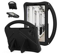 Jenyoog Case for Samsung Galaxy Tab A9 8.7 Inch 2023 Model (SM-X110/X115/X117) for Kids - Durable Lightweight EVA Heavy Duty Shockproof Protective Handle Stand Cover (Black)