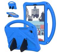 Jenyoog Case for Samsung Galaxy Tab A9 8.7 Inch 2023 Model (SM-X110/X115/X117) for Kids - Durable Lightweight EVA Heavy Duty Shockproof Protective Handle Stand Cover (Blue)