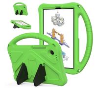 Jenyoog Case for Samsung Galaxy Tab A9 8.7 Inch 2023 Model (SM-X110/X115/X117) for Kids - Durable Lightweight EVA Heavy Duty Shockproof Protective Handle Stand Cover (Green)