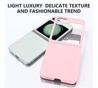 Jenyoog Case for Samsung Galaxy Z Flip 7,Vivid Color Slim PC Cover Drop Resistant,Comprehensive Shockproof Protection,Lightweight cover for Samsung Galaxy Z Flip 7,Pink