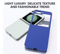 Jenyoog Case for Samsung Galaxy Z Flip 7,Vivid Color Slim PC Cover Drop Resistant,Comprehensive Shockproof Protection,Lightweight cover for Samsung Galaxy Z Flip 7,Dark Blue