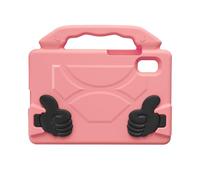 Jenyoog Case for Xiaomi Mi Pad 5 / Mi Pad 5 Pro 11 Inch 2021,Kids Shockproof EVA Cover with Folding Kickstand,Fully-Body Rugged & Portable Handle (Pink + Orange)