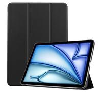 Jenyoog for iPad Air 6th Generation 11 Inch Case M2 2024, iPad Air 5th Gen Case 2022/iPad Air 4th Gen Case 2020 10.9 Inch with Pencil Holder[Auto Sleep/Wake],Trifold Smart Stand Case (Black)
