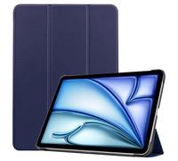 Jenyoog for iPad Air 6th Generation 11 Inch Case M2 2024, iPad Air 5th Gen Case 2022/iPad Air 4th Gen Case 2020 10.9 Inch with Pencil Holder[Auto Sleep/Wake],Trifold Smart Stand Case (Dark Blue)