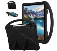 Jenyoog Kid Case for iPad Pro 13-Inch M5/M4 (2025/2024),EVA Heavy Duty Military Level Protection Cover,Build-In Stable Portatable Kickstand (Black)