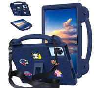 Jenyoog Kid Case for Lenovo Idea Tab 2025 11 inch (TB-336ZU TB-336FU),EVA Full-Protection Shockproof Heavy Duty Protection Cover with Protable Shoulder Strap,Build-In Kickstand (Dark Blue)