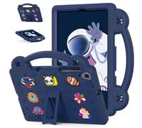 Jenyoog Kids Case for Lenovo Tab K10 (TB-X6C6F/TB-X6C6X)10.33",Foldable Wing Kickstand Cover[Shoulder Strap],EVA Drop Protection Rugged Shockproof (Dark Blue)