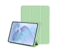 Jenyoog Magnetic Case for Oppo Pad SE 11 inch 2025,Shockproof PU Leather Solid Color TPU Back Shell Protective Stand Cover (Matcha Green)