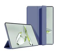 Jenyoog Magnetic Case for Oppo Pad SE 11 inch 2025,Shockproof PU Leather Solid Color TPU Back Shell Protective Stand Cover (Purple)