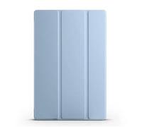 Jenyoog Magnetic Case for Samsung Galaxy Lenovo Tab P12 12.7-Inch (2023 Model, TB370FU / TB371FU),Shockproof PU Leather Solid Color TPU Back Shell Protective Stand Cover. (Light Blue)