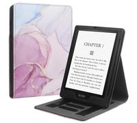 Jenyoog Stand Case for 6" All New Kindle 11th Generation 2022 Release - Premium PU Leather Cover Auto Sleep/Wake and Hands-free Viewing,Only for Basic Kindle 2022 (Pink Marble)