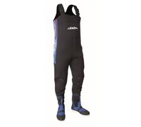JENZI neoprene waders "fishing" size 39-50 waterproof wading black