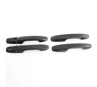 Jeocoai Car Door Handle Car Left Exterior Door Handle ABS for Chrome Door Handle Cover for Yaris Ativ for vios 2023 2024