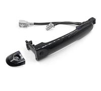 Jeocoai Car Exterior Door Handle Car Exterior Door Handle for Juke 2010-2019 O/S Driver Right Keyless Entry 80644-3WC2A 80640-3WC2A