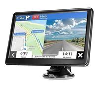 Jeocoai Car Navigation Car Gps Navigator 7-Inch Touch Screen Real Voice Prompts Turn Direction for Speed Limit Warning for Satellite