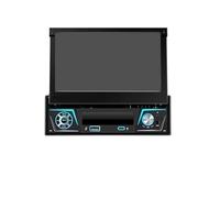 Jeocoai Car Navigation Car Radio Android Carplay Auto Universal 7" IPS Retractable Screen GPS Navigation 1 Din 13 Multimedia(MP5 Carplay+c)