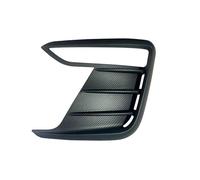 Jeocoai Front bumper For New for Tesla for Model Y Juniper 2025 2026 Front Bumper Fog Lamp Wind Knife Spoiler 1Pair Car Trim Cover(Matte Black)