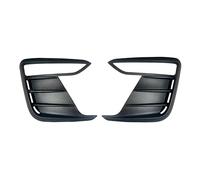 Jeocoai Front bumper For Tesla for Model Y Juniper 2025 2026 Front Bumper Fog Lamp Wind Knife Spoiler 1Pair Car Trim(Matte Black)