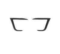 Jeocoai Front bumper For Tesla ModelY Juniper 2025 Body Spoiler split Front Bumper Anti-Collision Lip Fog Light Wind Blade(Wind Blade Matte)