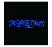 Jeocoai Neon Light Sign Neon Sign neon Panel THE WORLD IS YOURS Wall Decor
