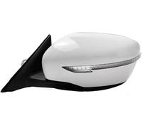 Jeocoai Rearview mirror assembly For X-trail 2015-2018 Auto Outside Door Rearview Mirror Assemblys 11PIN(White,R)