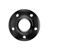 Jeocoai Universal Wheel Spacers 2pcs 5x112 CB 57.1 M14*1.5 Hub for Centric Black Forged wheel spacer for Volkswagen for Passat Flange Plate15/20/25/30mm(2pcs 15mm)