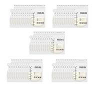 JEOPKO 50 Pcs Breast Milk Storage Bag, Easy Pour Pouch, Breastfeeding Essentials Fresh-Keeping Bag with Scale, Double Zipper Sealing Space Saving for Fridge or Freezer Use